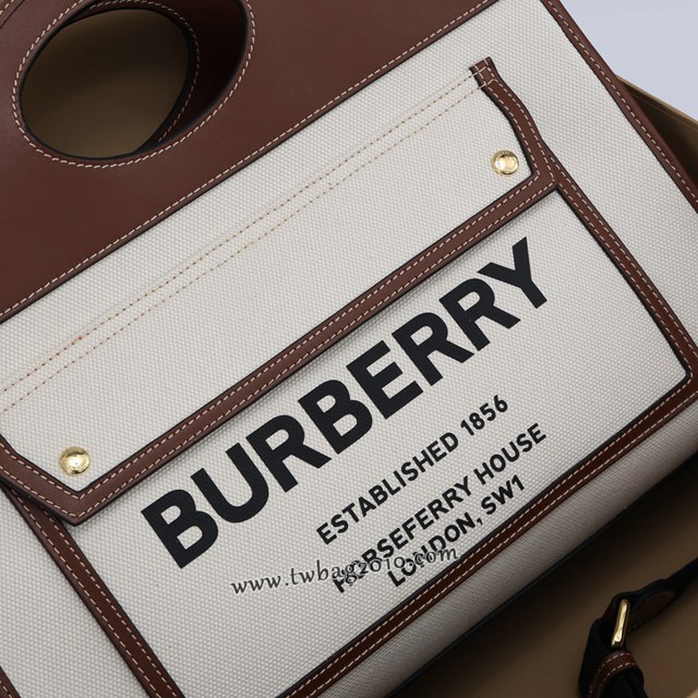 Burberry專門店新款大號37cm撲克包拉鏈 巴寶莉手提肩背斜挎女包 yxb1329
